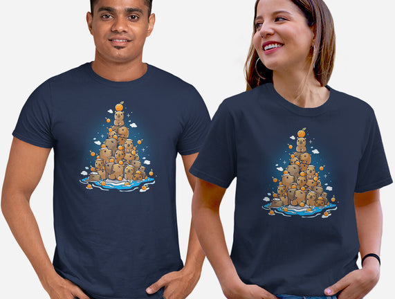 Capibara Christmas Tree