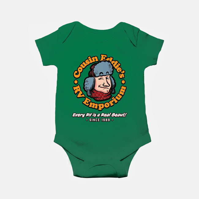 Cousin Eddie's RV Emporium-Baby-Basic-Onesie-mannypdesign