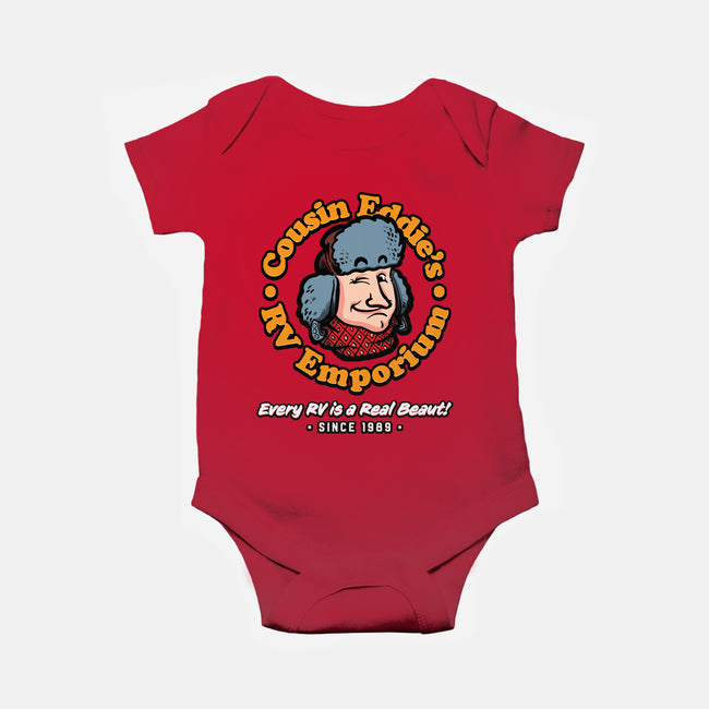 Cousin Eddie's RV Emporium-Baby-Basic-Onesie-mannypdesign