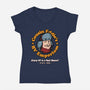 Cousin Eddie's RV Emporium-Womens-V-Neck-Tee-mannypdesign