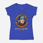 Cousin Eddie's RV Emporium-Womens-V-Neck-Tee-mannypdesign