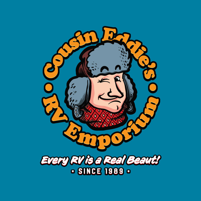Cousin Eddie's RV Emporium-Womens-Fitted-Tee-mannypdesign