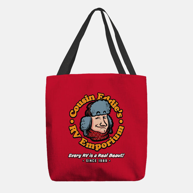 Cousin Eddie's RV Emporium-None-Basic Tote-Bag-mannypdesign