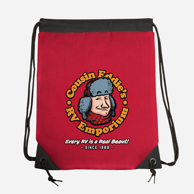 Cousin Eddie's RV Emporium-None-Drawstring-Bag-mannypdesign