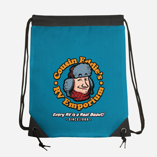 Cousin Eddie's RV Emporium-None-Drawstring-Bag-mannypdesign