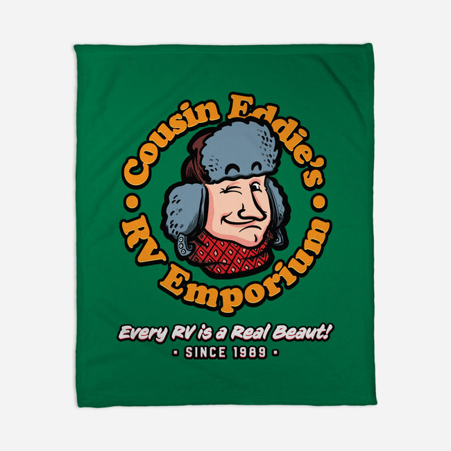 Cousin Eddie's RV Emporium-None-Fleece-Blanket-mannypdesign