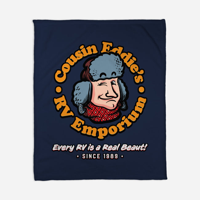 Cousin Eddie's RV Emporium-None-Fleece-Blanket-mannypdesign