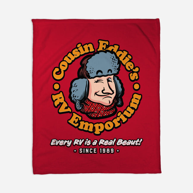 Cousin Eddie's RV Emporium-None-Fleece-Blanket-mannypdesign