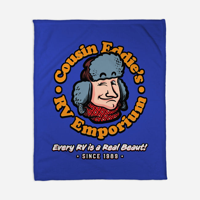 Cousin Eddie's RV Emporium-None-Fleece-Blanket-mannypdesign
