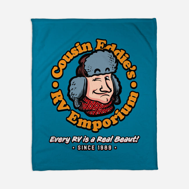 Cousin Eddie's RV Emporium-None-Fleece-Blanket-mannypdesign