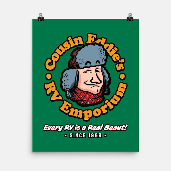 Cousin Eddie's RV Emporium-None-Matte-Poster-mannypdesign