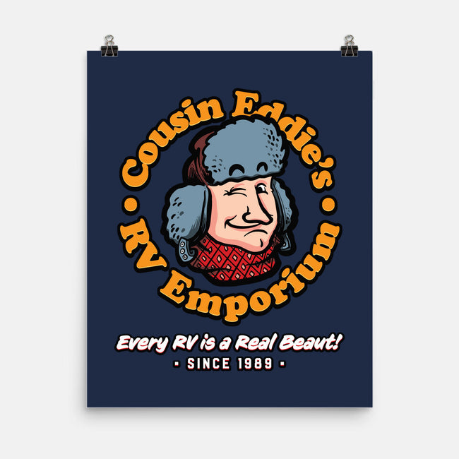 Cousin Eddie's RV Emporium-None-Matte-Poster-mannypdesign