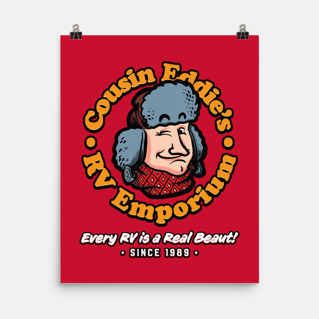 Cousin Eddie's RV Emporium-None-Matte-Poster-mannypdesign