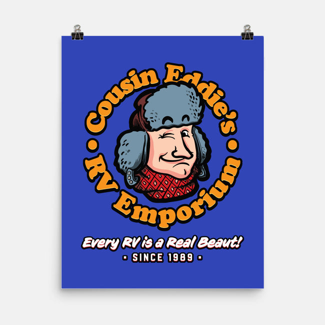 Cousin Eddie's RV Emporium-None-Matte-Poster-mannypdesign