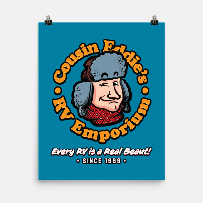 Cousin Eddie's RV Emporium-None-Matte-Poster-mannypdesign