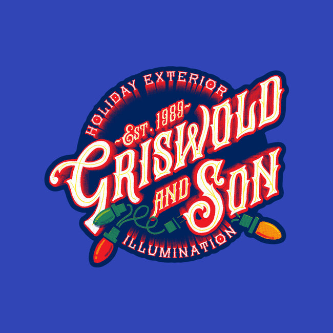 Griswold And Son Holiday Exterior Illumination-None-Polyester-Shower Curtain-mannypdesign