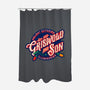 Griswold And Son Holiday Exterior Illumination-None-Polyester-Shower Curtain-mannypdesign