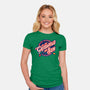 Griswold And Son Holiday Exterior Illumination-Womens-Fitted-Tee-mannypdesign