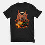 Three Slayers-Womens-Fitted-Tee-rmatix