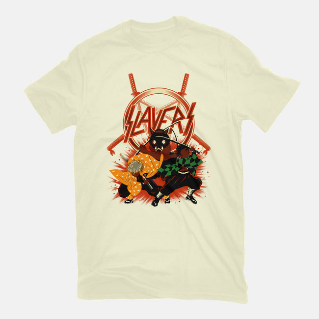 Three Slayers-Mens-Basic-Tee-rmatix