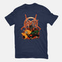 Three Slayers-Womens-Fitted-Tee-rmatix