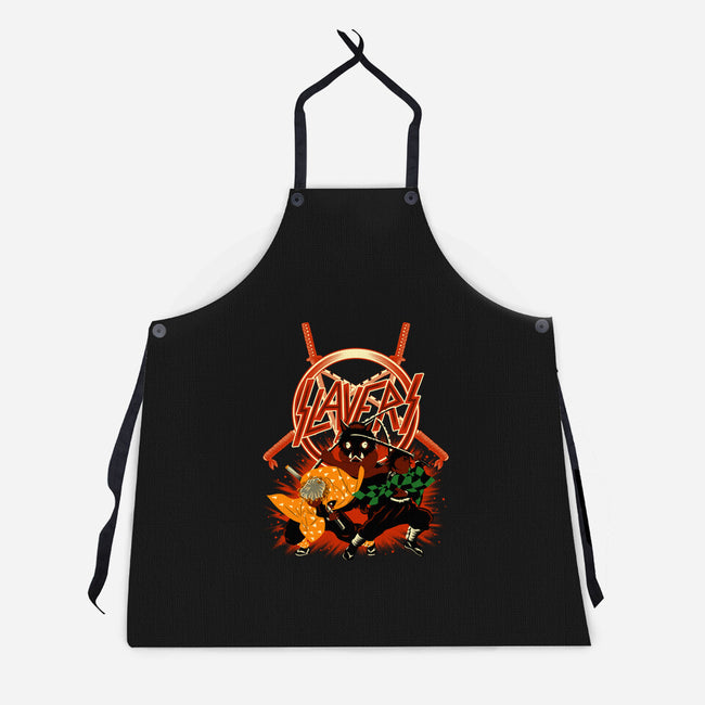 Three Slayers-Unisex-Kitchen-Apron-rmatix