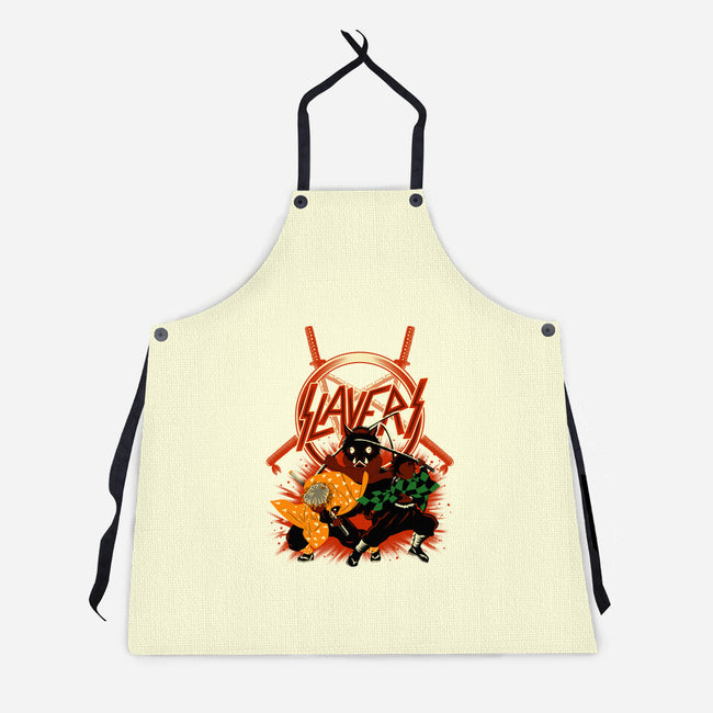 Three Slayers-Unisex-Kitchen-Apron-rmatix