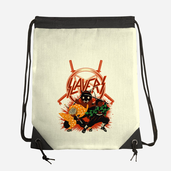 Three Slayers-None-Drawstring-Bag-rmatix