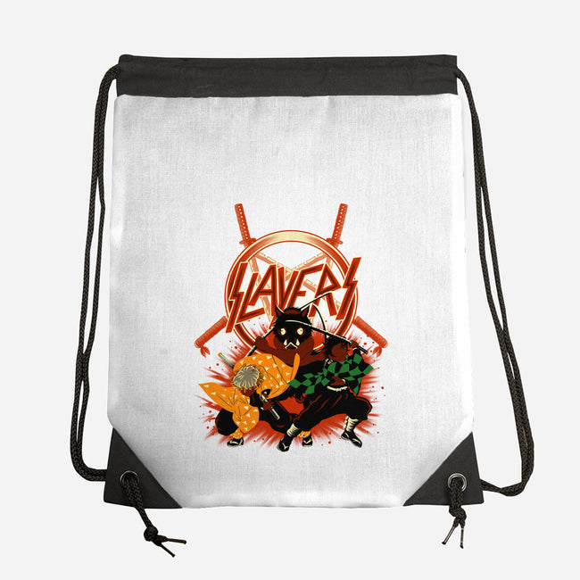 Three Slayers-None-Drawstring-Bag-rmatix