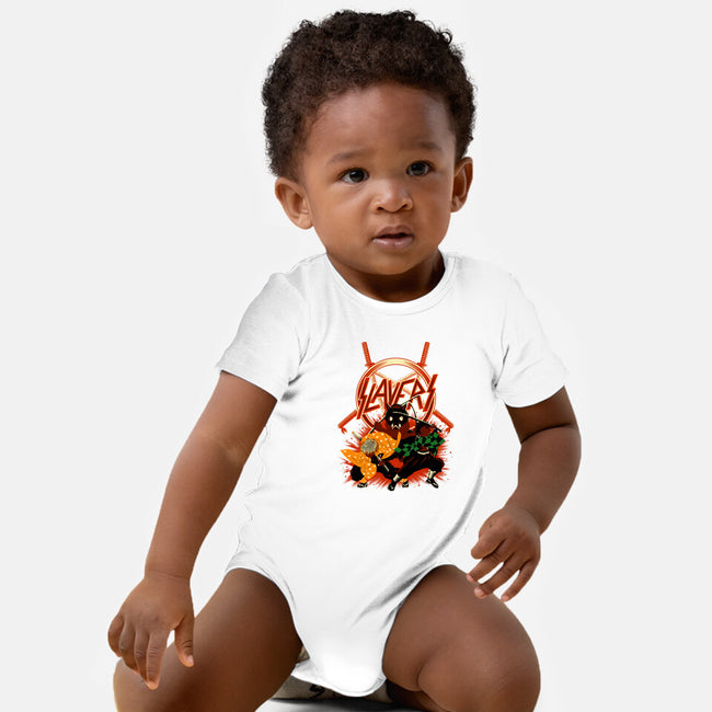 Three Slayers-Baby-Basic-Onesie-rmatix