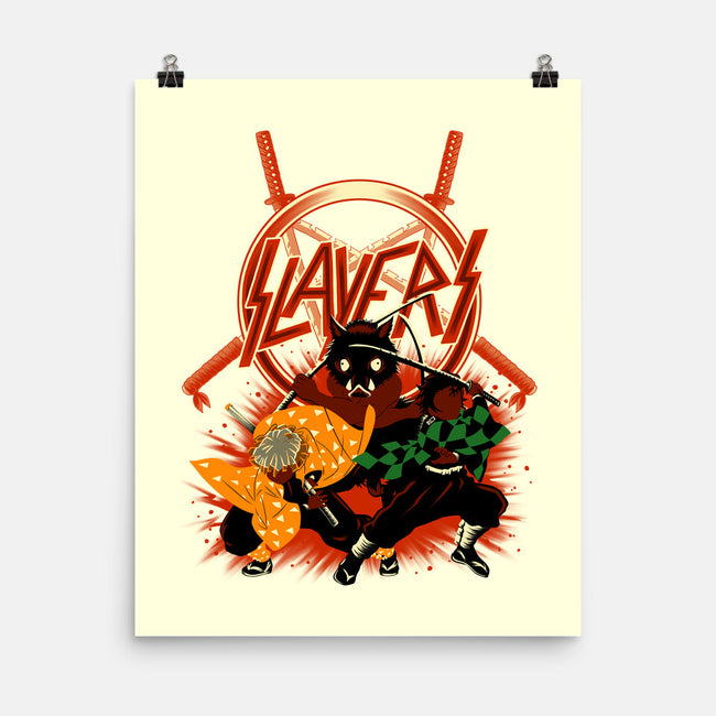 Three Slayers-None-Matte-Poster-rmatix