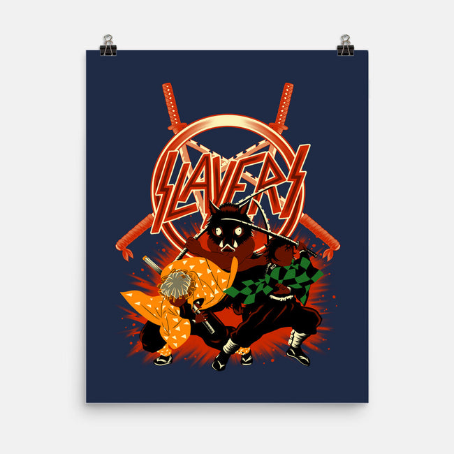 Three Slayers-None-Matte-Poster-rmatix