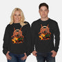 Three Slayers-Unisex-Crew Neck-Sweatshirt-rmatix