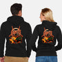 Three Slayers-Unisex-Zip-Up-Sweatshirt-rmatix