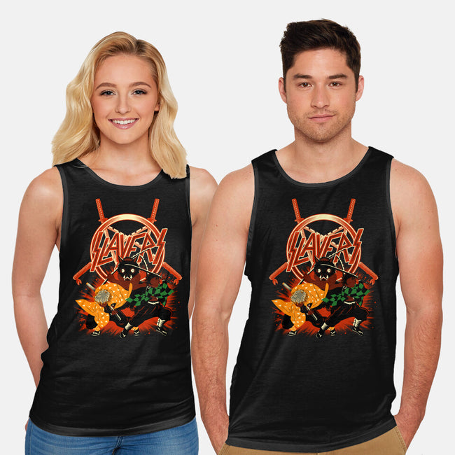 Three Slayers-Unisex-Basic-Tank-rmatix