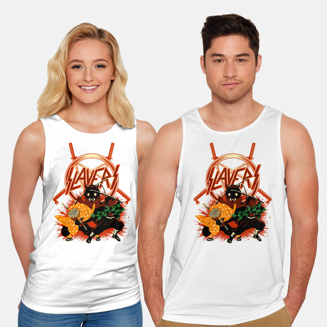 Three Slayers-Unisex-Basic-Tank-rmatix