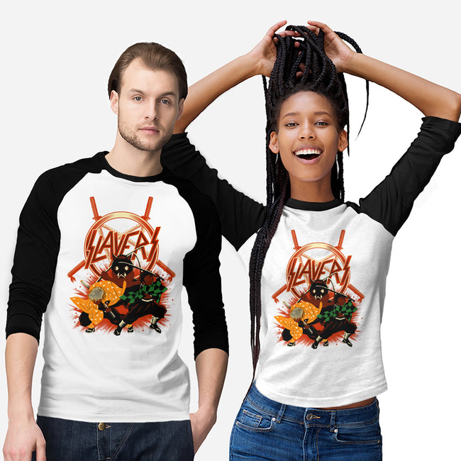 Three Slayers-Unisex-Baseball-Tee-rmatix