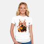 Three Slayers-Womens-Fitted-Tee-rmatix