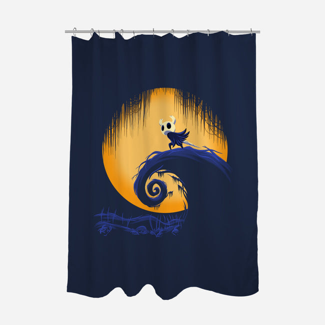 Hollow Nightmare-None-Polyester-Shower Curtain-rmatix