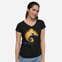 Hollow Nightmare-Womens-V-Neck-Tee-rmatix