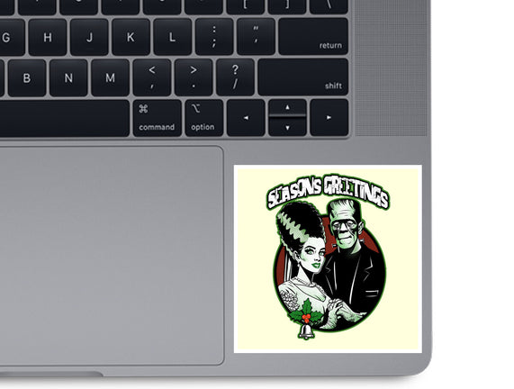 Seasons Greetings Frankie And Bride