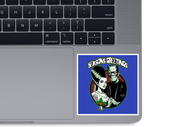 Seasons Greetings Frankie And Bride