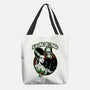 Seasons Greetings Frankie And Bride-None-Basic Tote-Bag-palmstreet