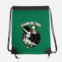 Seasons Greetings Frankie And Bride-None-Drawstring-Bag-palmstreet