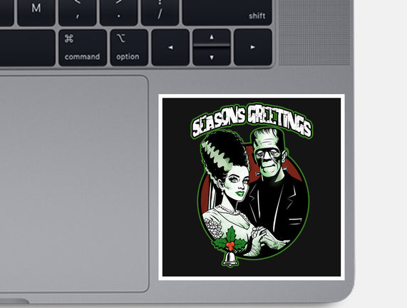 Seasons Greetings Frankie And Bride