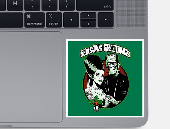 Seasons Greetings Frankie And Bride