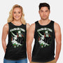 Seasons Greetings Frankie And Bride-Unisex-Basic-Tank-palmstreet