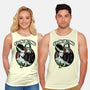 Seasons Greetings Frankie And Bride-Unisex-Basic-Tank-palmstreet