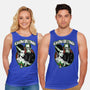 Seasons Greetings Frankie And Bride-Unisex-Basic-Tank-palmstreet