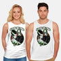 Seasons Greetings Frankie And Bride-Unisex-Basic-Tank-palmstreet